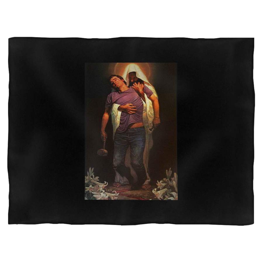 Christian Painting Forgiven Thomas Blackshear Blanket