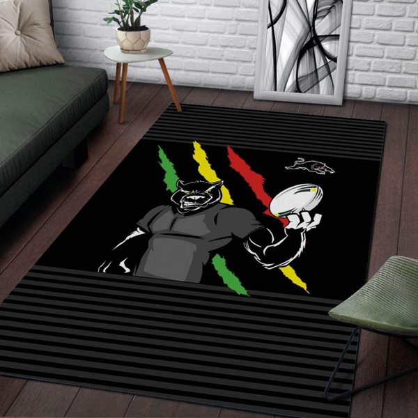 Penrith Panthers Area Rug NRL