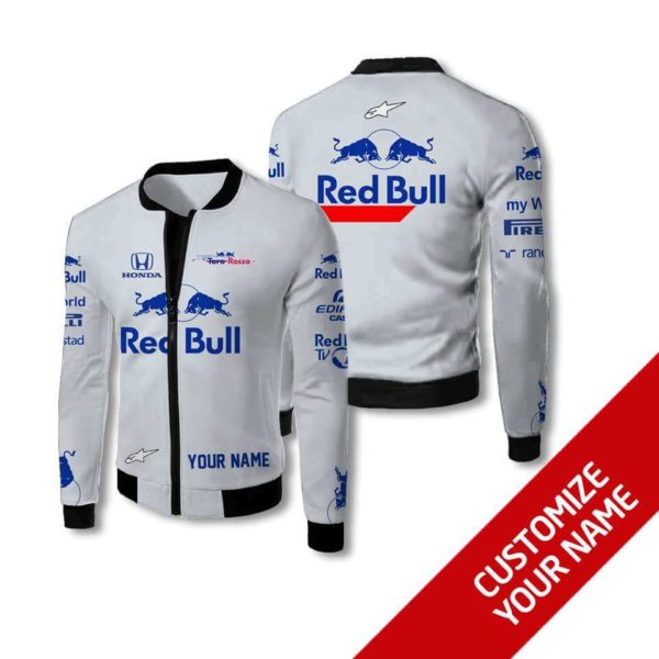 Custom Name Honda, Honda 3D Spring Autumn New Fashion Mens Casual Jacket Large Size Men Pilot Bomber Jacket Cx85