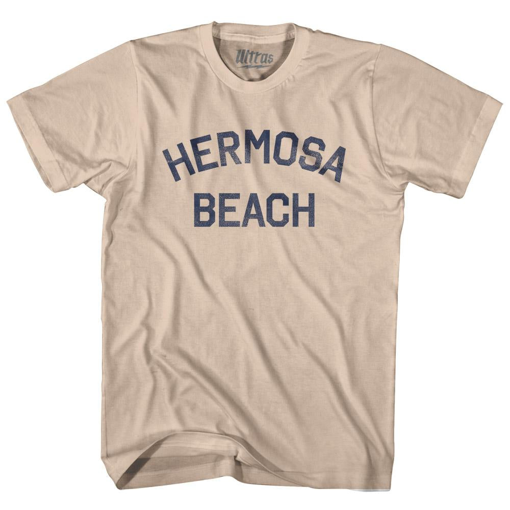 California Hermosa Beach Adult Cotton Vintage T-shirt