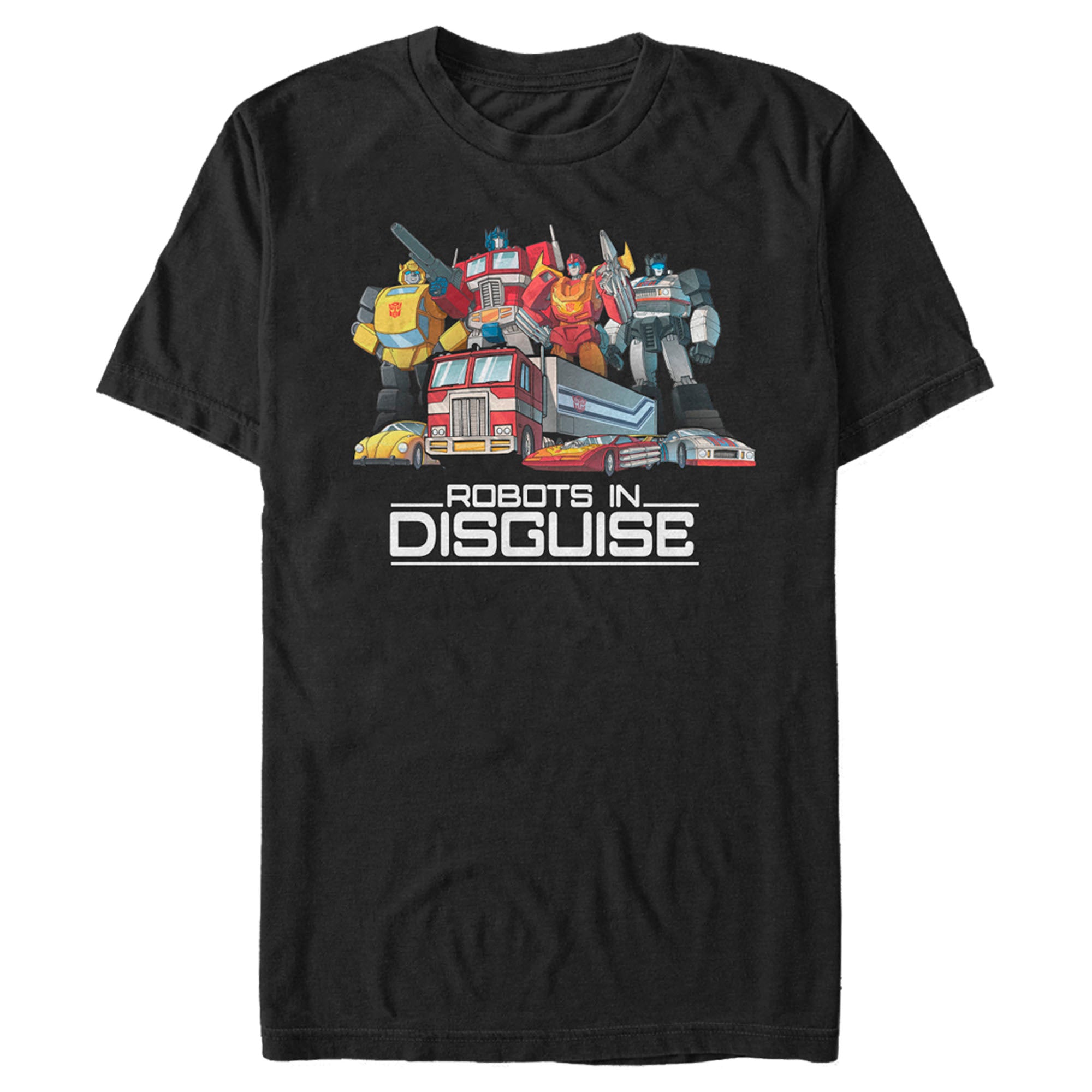 Transformers Men’S Autobots Robots In Disguise  T-Shirt