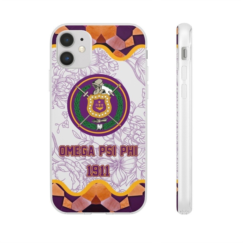 Arica Zone Phone Cases – Omega Psi Phi Flowers Phone Case