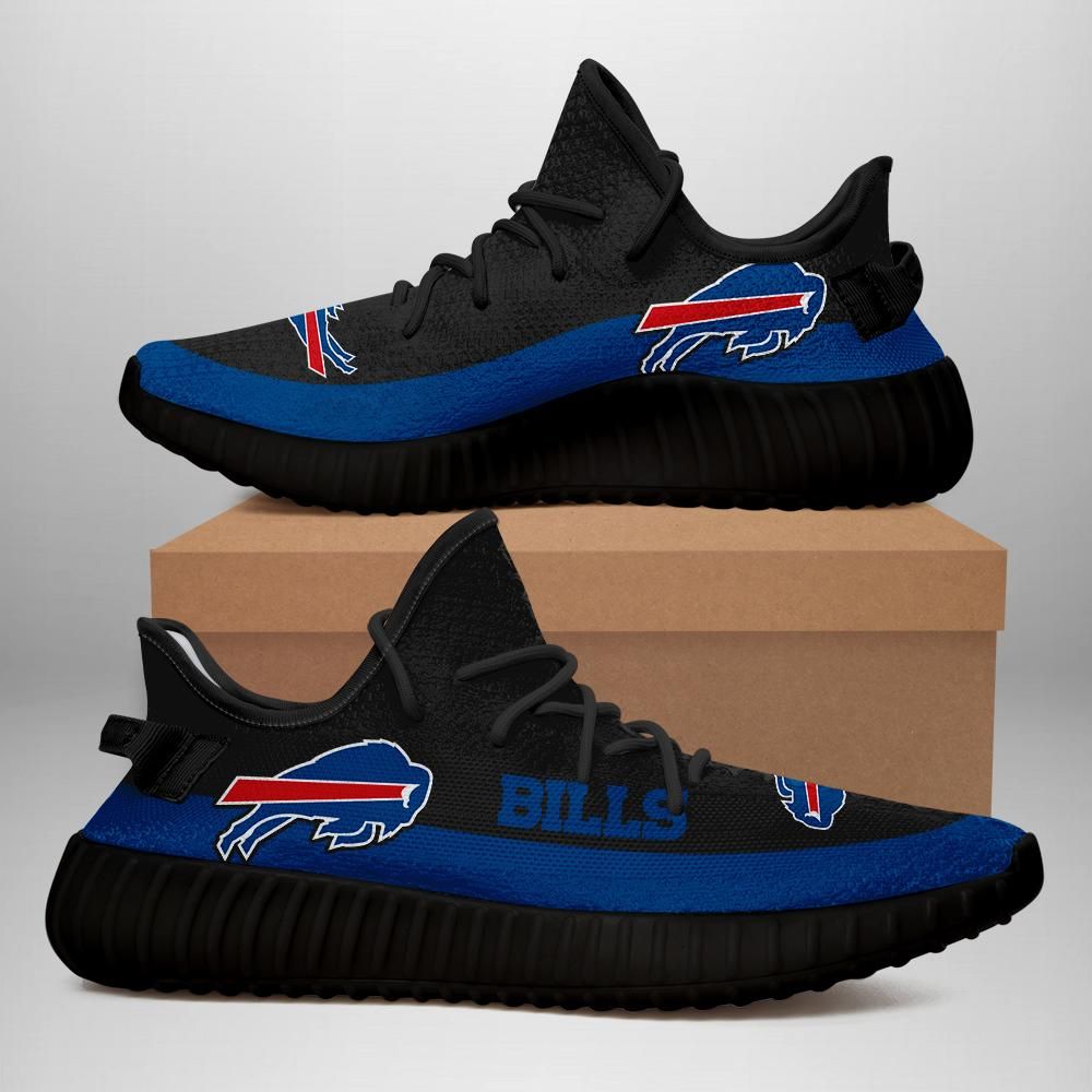 Buffalo Bills 2 Unisex Sneaker Football Custom Shoes Buffalo Bills Yeezy Boost 350