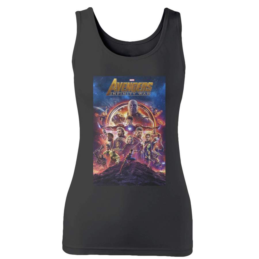 Avengers Infinity War Poster Woman’s Tank Top