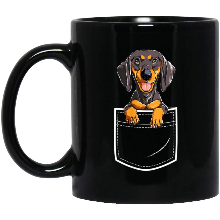 Dachshund in Your Front Pocket T Mug Dog Puppy Gifts Women