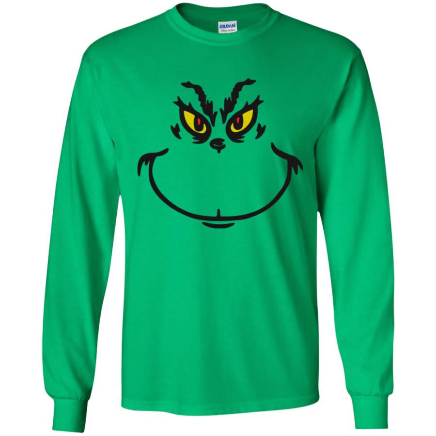 Dr. Seuss Grinch face t-shirt, hoodie, sweater - ReadingLLC