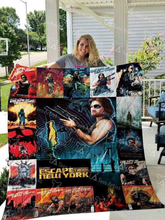 Escape From New York 3D Quilt Blanket, Fleece Blanket