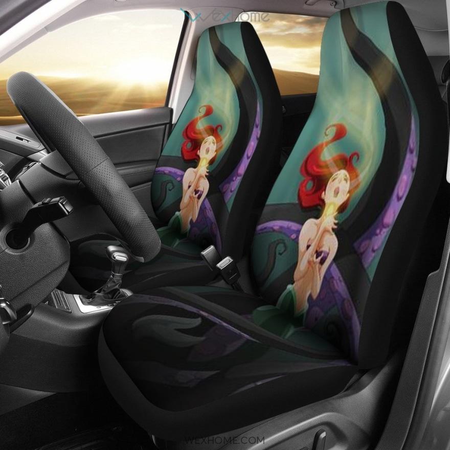 Ariel The Little Mermaid Cartoon Car Seat Covers Best Car Gift 2021