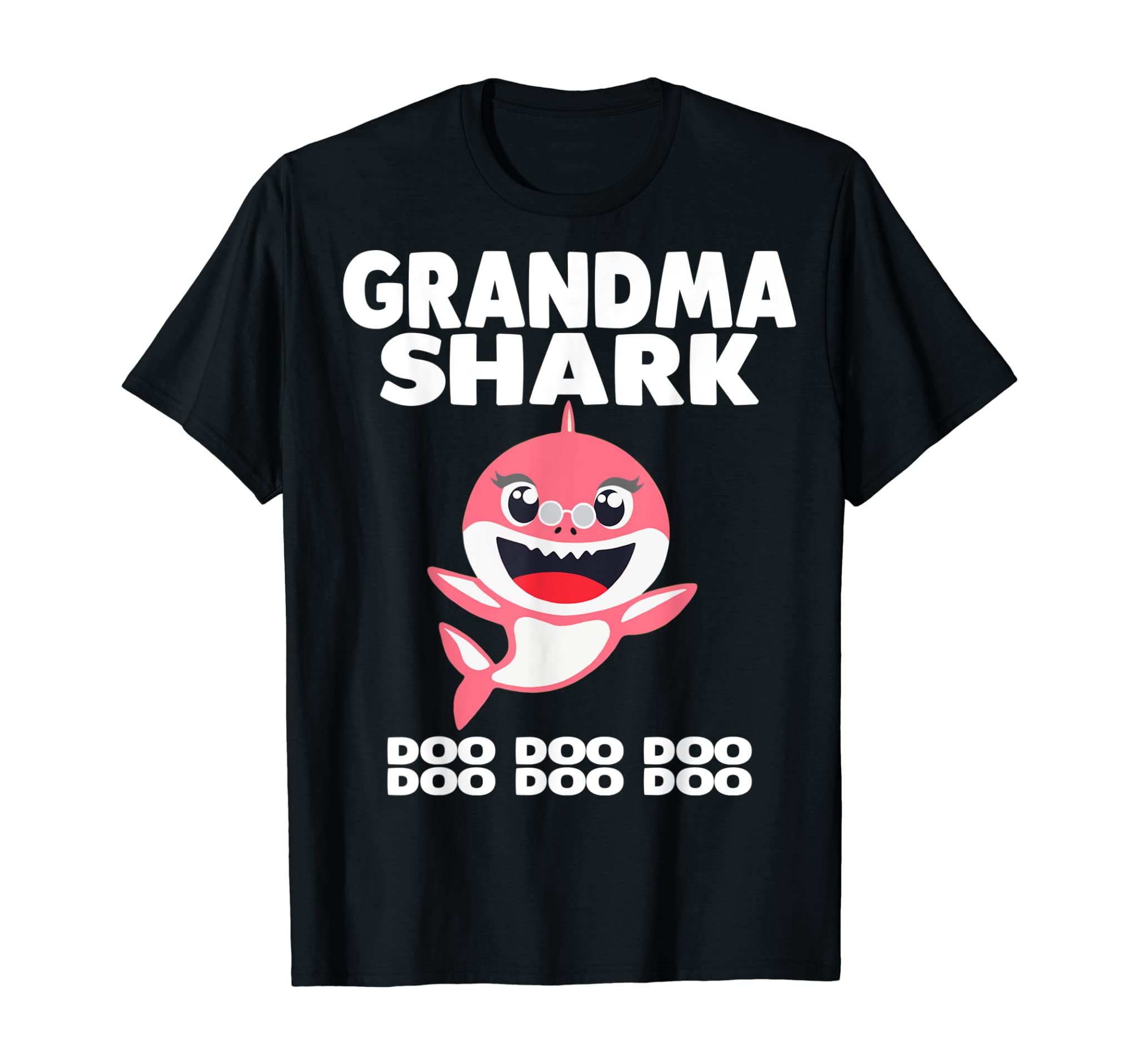 Grandma Shark Doo Doo Grandpa Mommy Daddy Tee