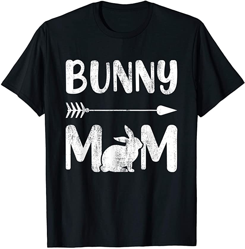 Bunny Mom Matching Family Mother Easter Day T-Shirt