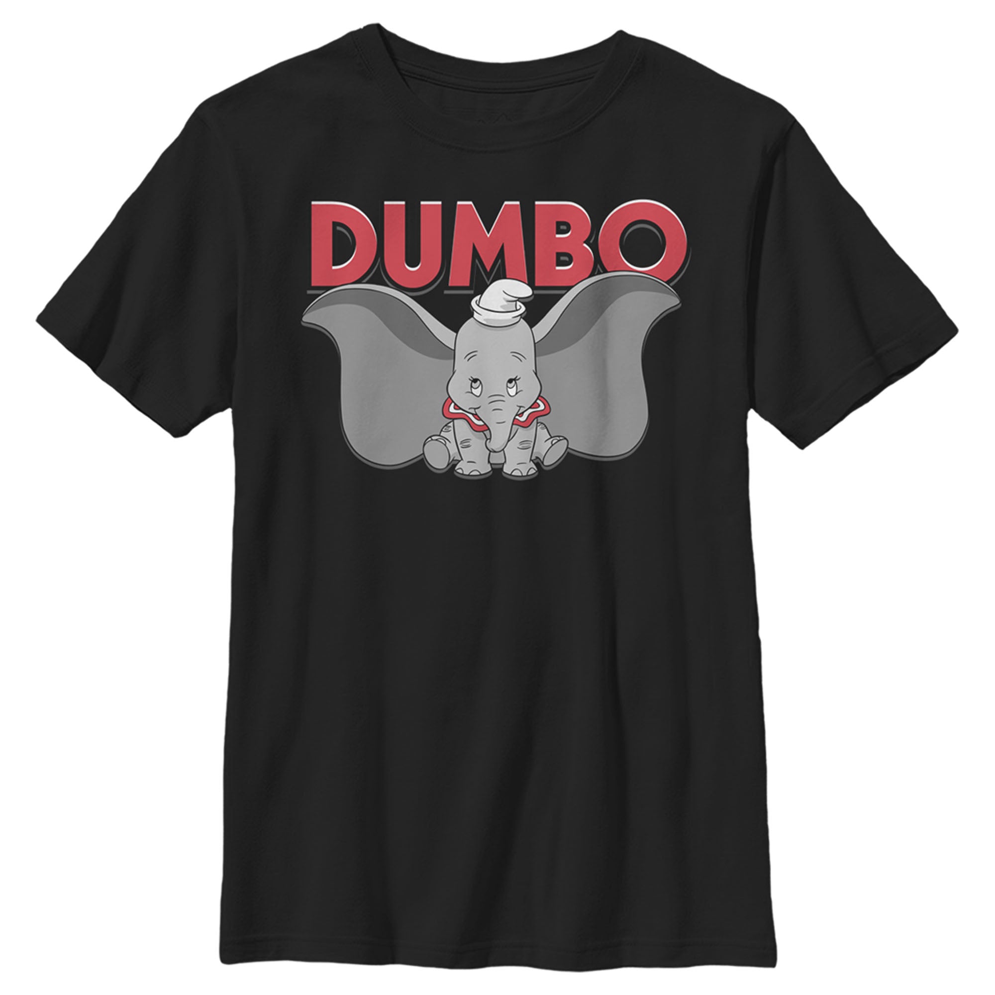 Boy’S Dumbo Movie Logo And Clown Dumbo T-Shirt