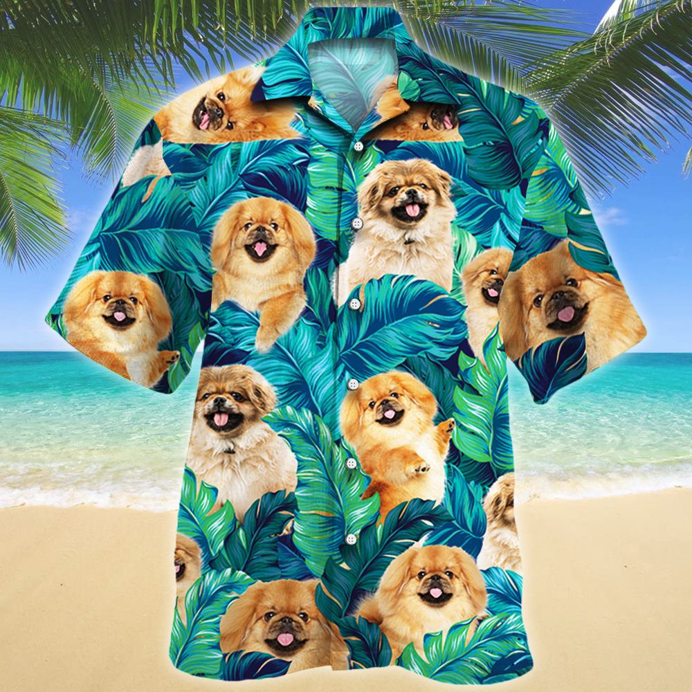 Pekingese Dog Lovers Hawaiian Shirt For Aloha Ha4872