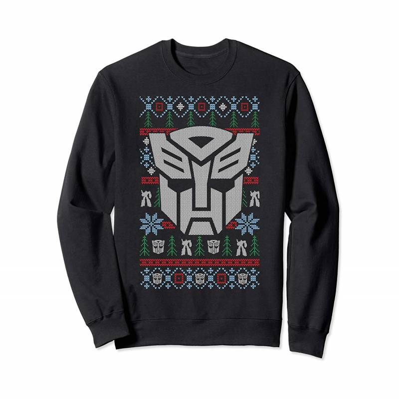 Transformers Christmas Autobots Ugly Sweater Style Sweatshirt