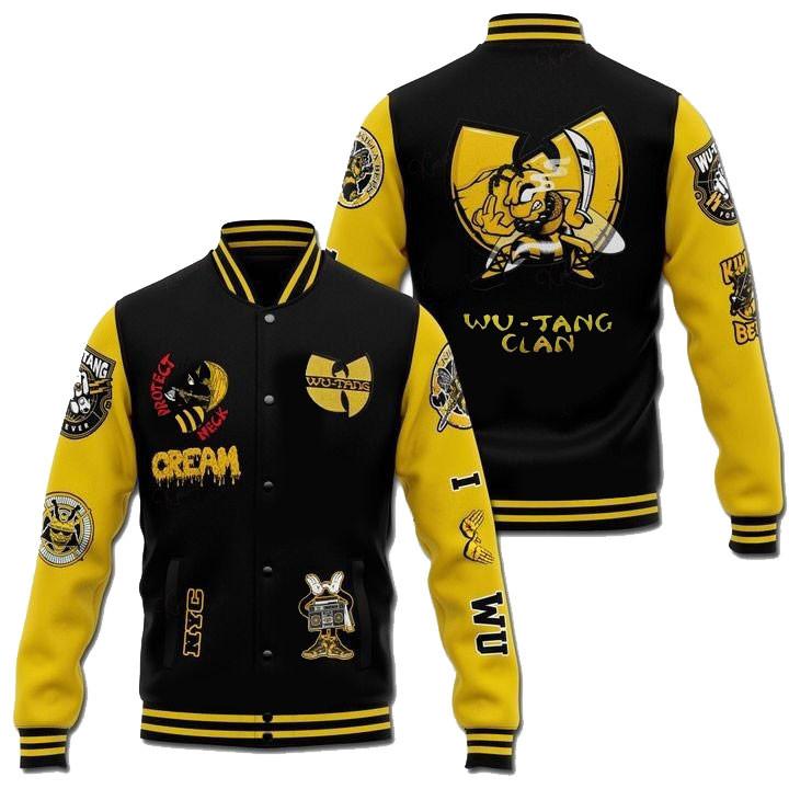 Wu Tang Clan Band Hip Hop 8 ,Gift For Wu-Tang Clan Fans Baseball Jacket