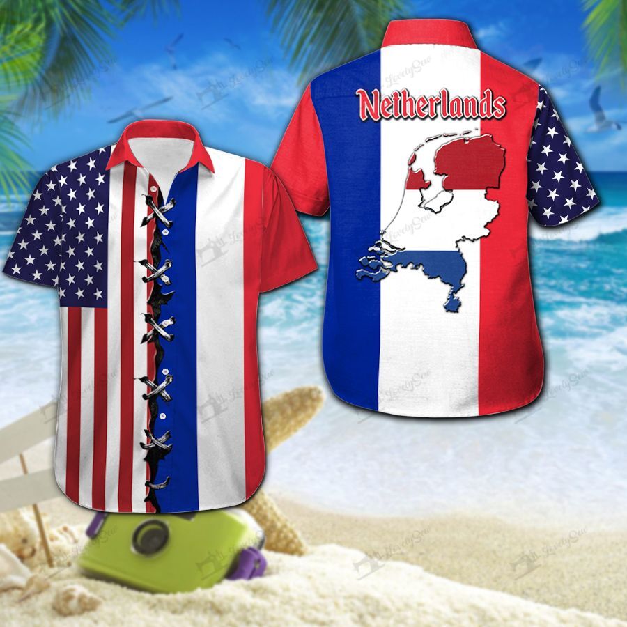 Netherlands Hawaiian Shirts Ha48593