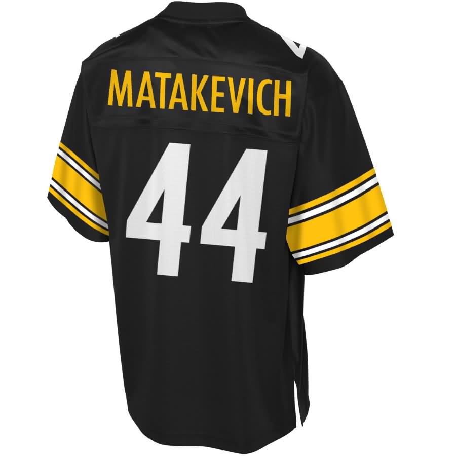 Tyler Matakevich Pittsburgh Steelers NFL Pro Line Player Jersey – Black