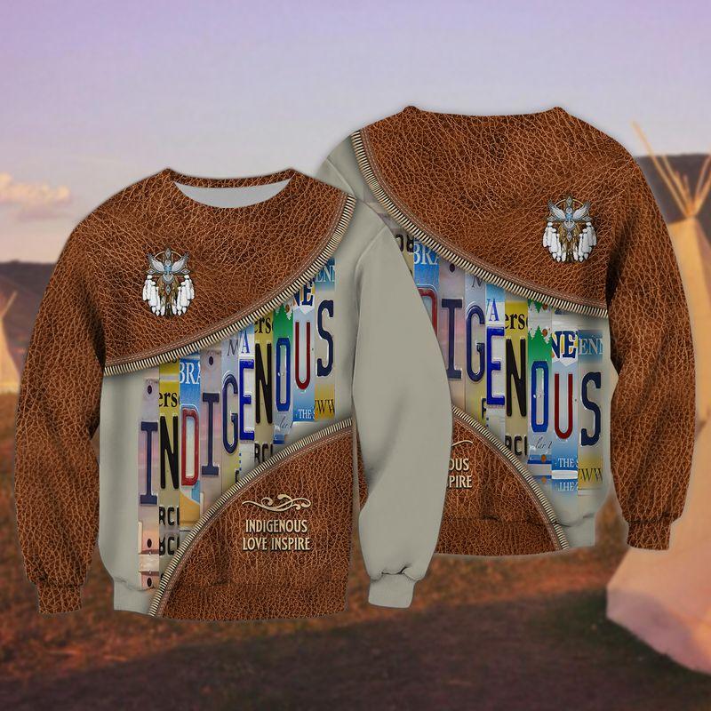 Native American Indigenous 3D Sweatshirt