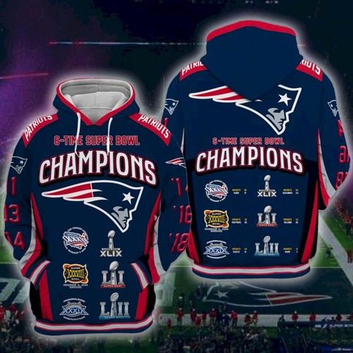 New England Patriots 41 Unisex 3D Hoodie Gift For Fans