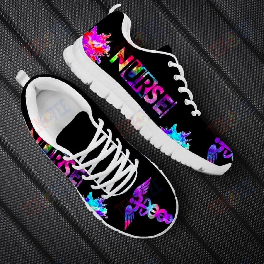 Mens Womens Nurse Sneakers Shoes For Men Women Nurse Custom Sneakers Shoes Nurse Running Shoes Sneakers Nurse Custom Shoes TDT847