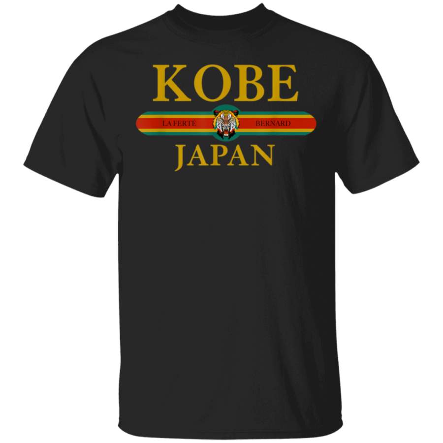 Kobe City Japan  Retro Japanese Tiger Face  Vintage Kobe TShirt