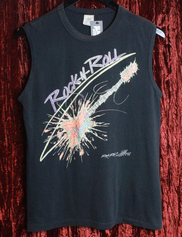 Vintage Rock N Roll Graphique Muscle Shirt