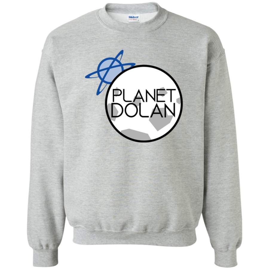 AGR Planet Dolan Logo Crewneck Pullover Sweatshirt