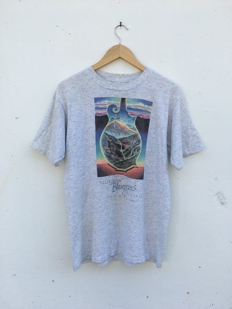 Rare Vintage 90S Telluride Bluegrass Festival Shirt