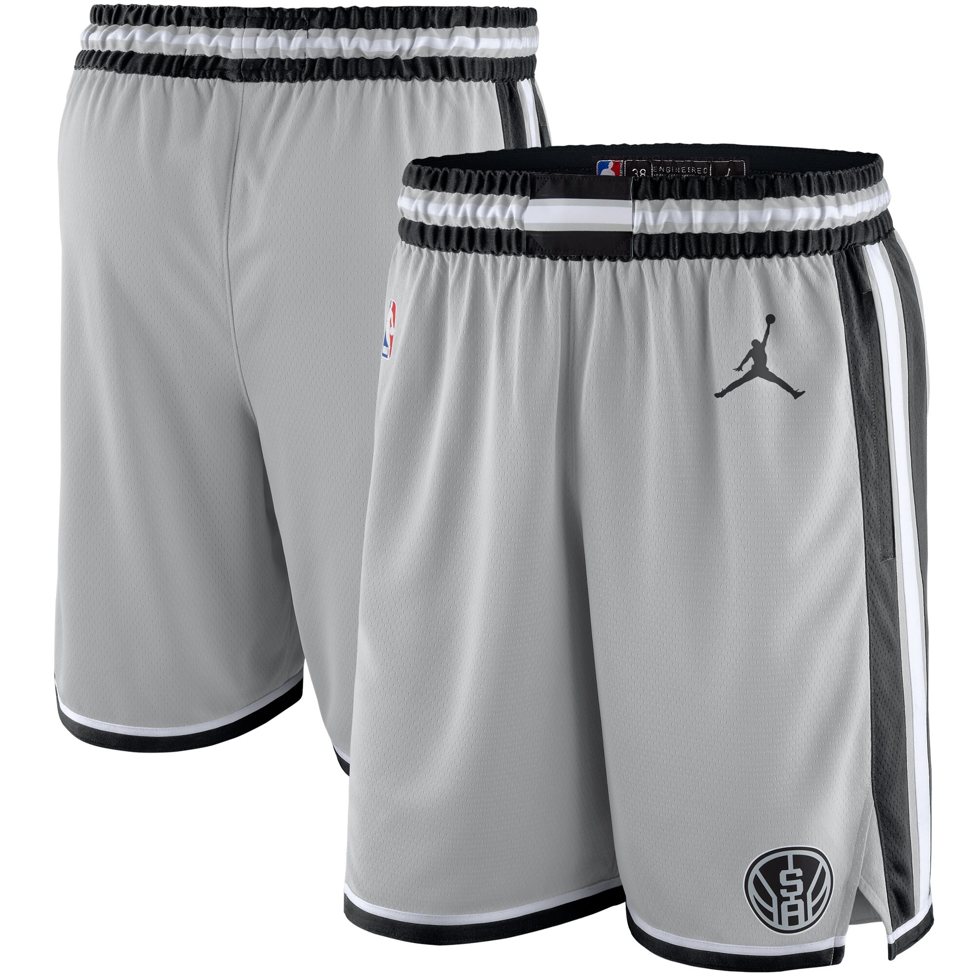 San Antonio Spurs Jordan Statement Swingman Shorts – Custom – Mens