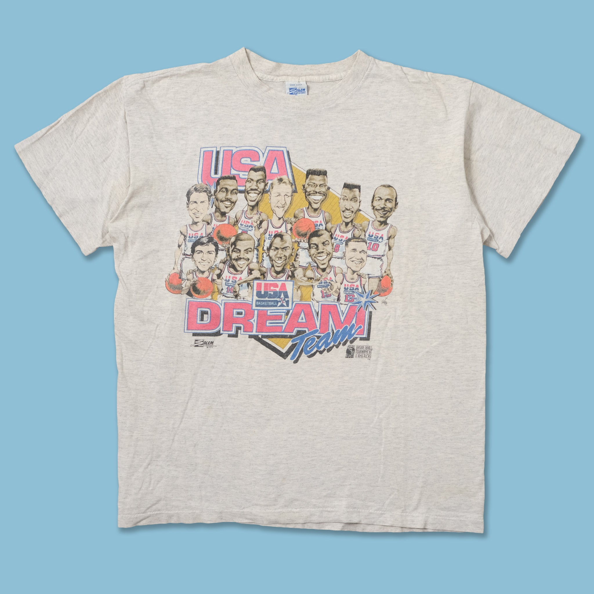 Vintage 1992 Dreamteam Usa T-Shirt Xlarge
