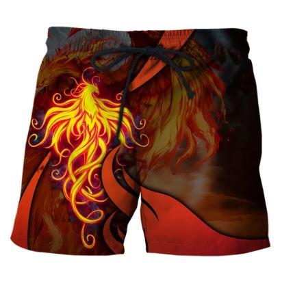 Phoenix Power 3D All Over Printed Short By Sun Am180501