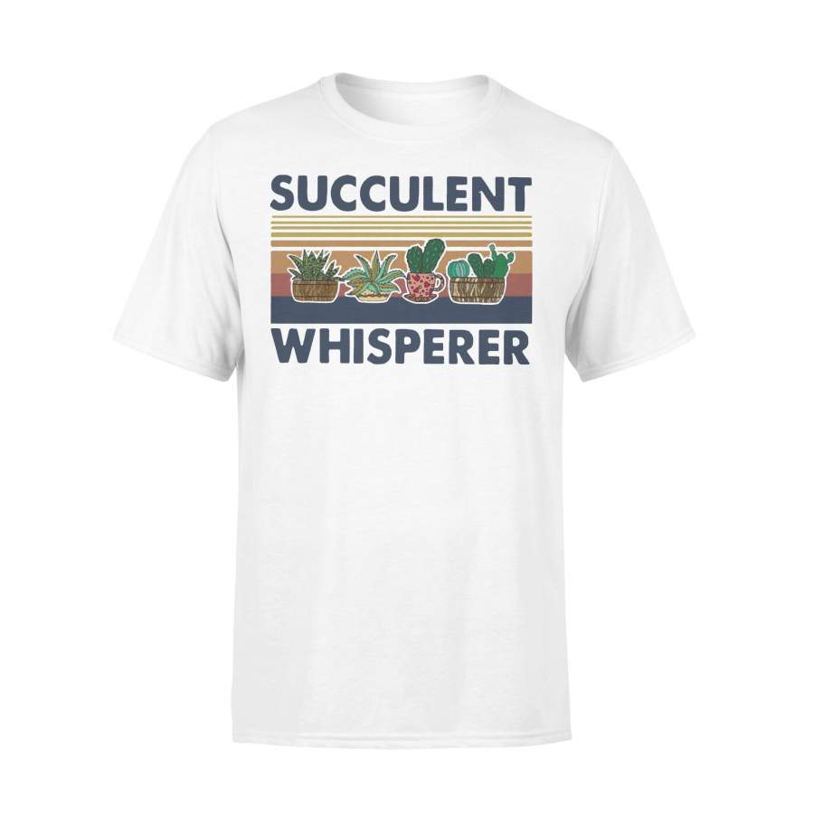 Succulent Whisperer Cactus Vintage T-shirt