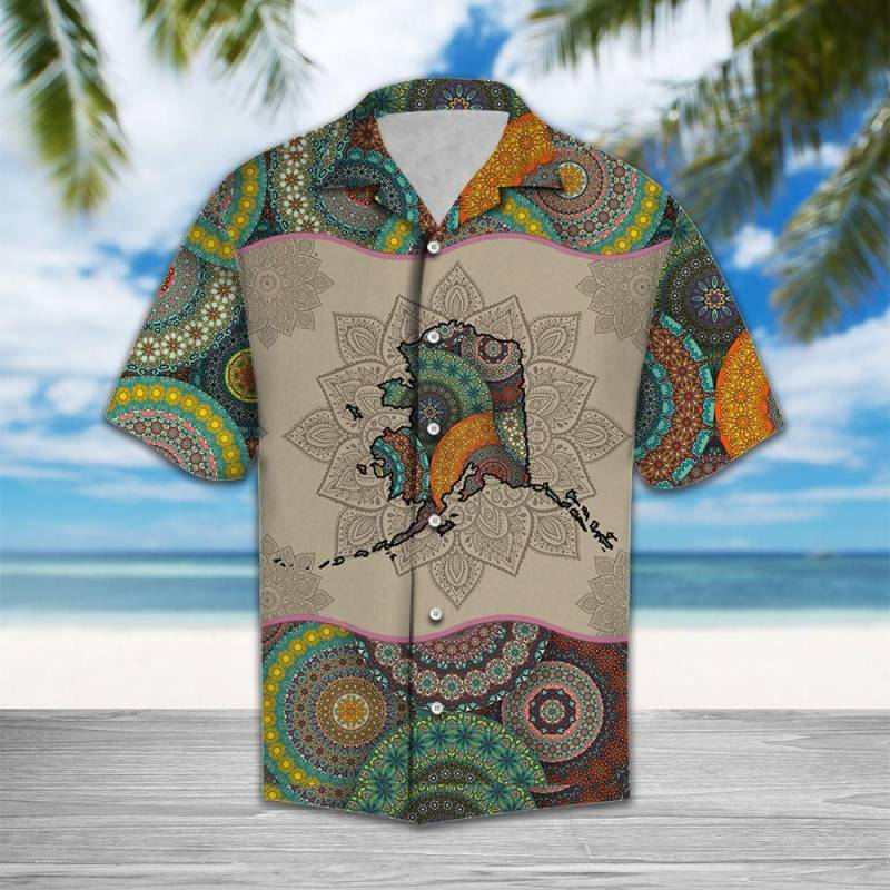 Artsyhomes Awesome Alaska Mandala Hawaiian Ha77