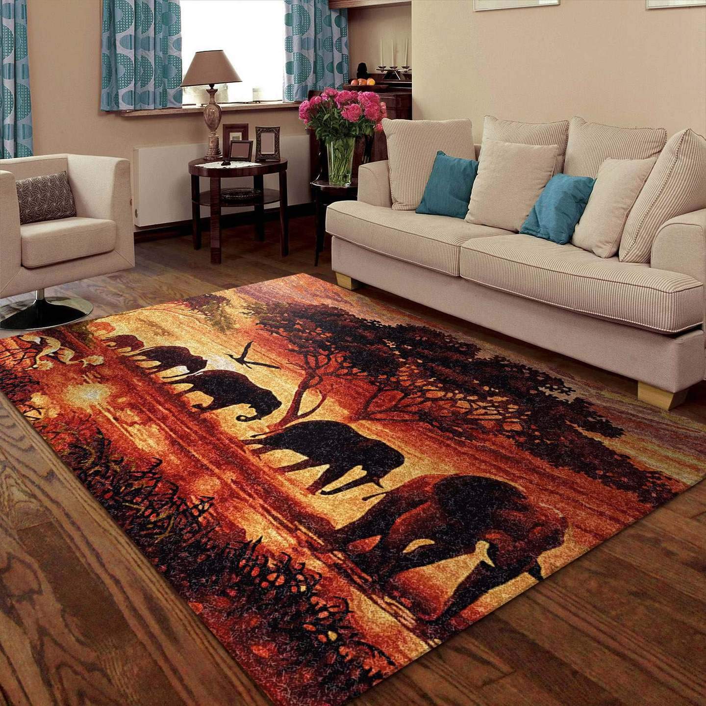 Elephants Rug Rcdd81F18244