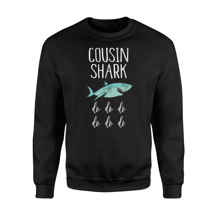 Cute Cousin Shark Pregnancy Announcement Doo Doo Doo Sweatshirt