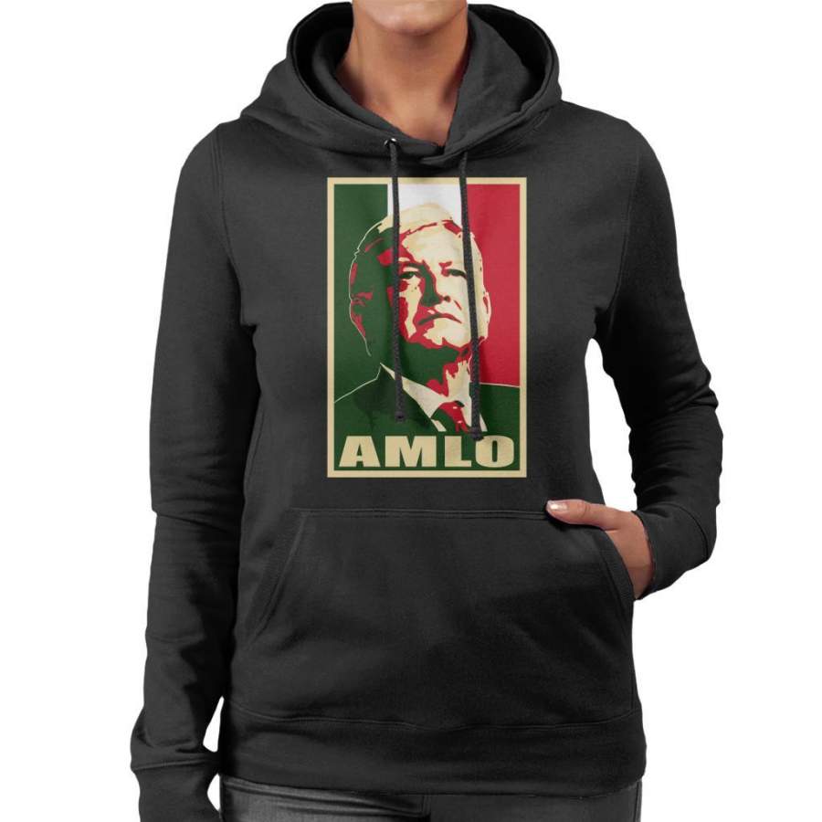 Amlo Mexican Women’s Hooded Sweatshirt