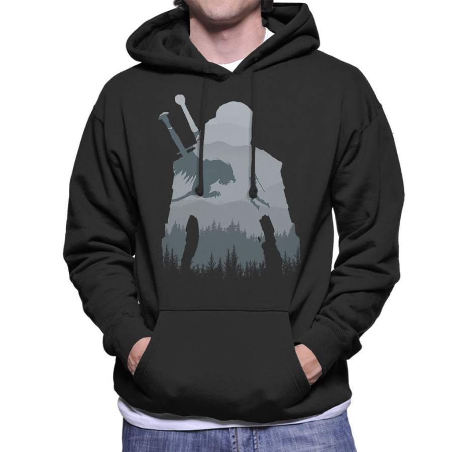 Wild Silhouette The Witcher Men’s Hooded Sweatshirt