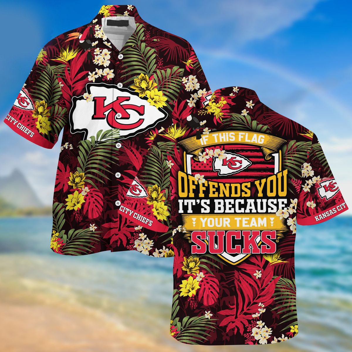 Kansas City Chiefs Summer Hawaii Shirt 9 Ha64040