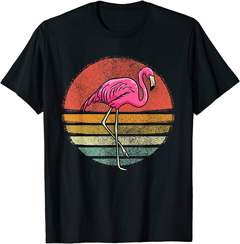 Vintage Flamingo Animal Retro Flamingos Lover T-Shirt