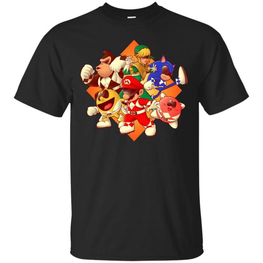 SUPER MARIO – Mighty Gaming Rangers T Shirt & Hoodie