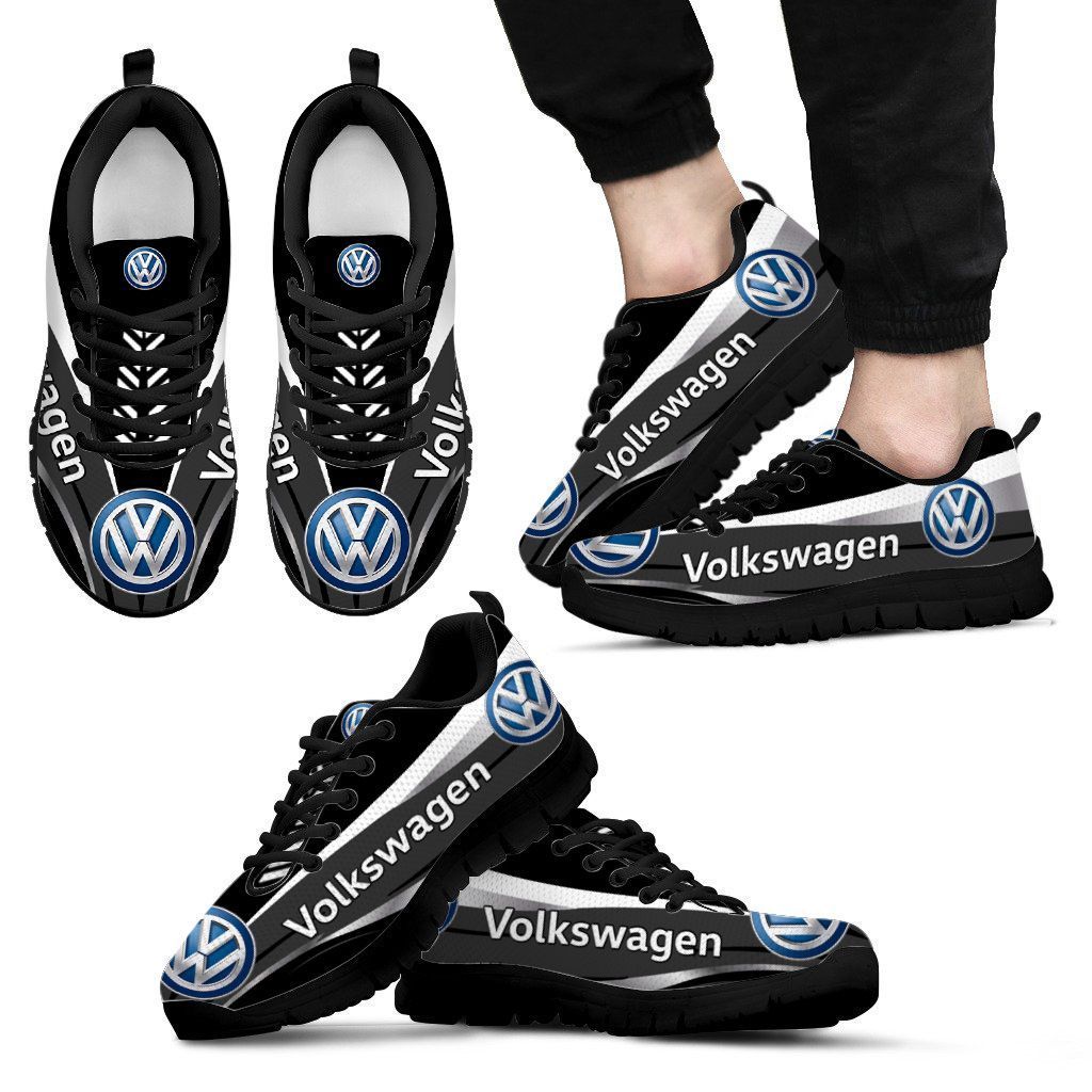 3D Printed Volkswagen PVT-HT Sneakers Ver1 For Men & Women (Black)