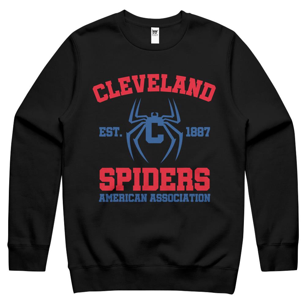 Cleveland Spiders Shirt Baseball Fan T-Shirt Crewneck Sweatshirt