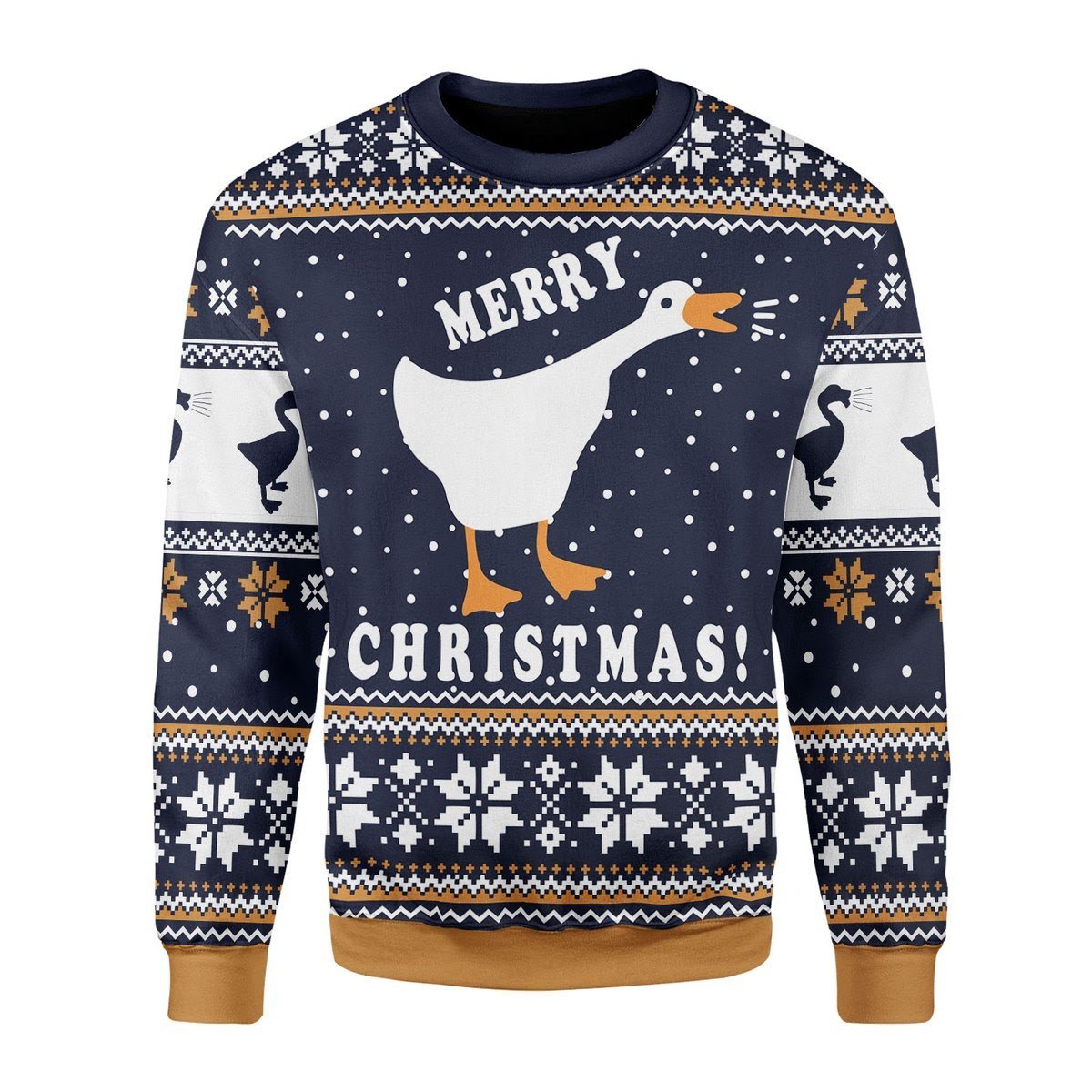 The Untitled Goose Christmas Ugly Sweater | Unisex | Full Size | Adult | Colorful | US3645