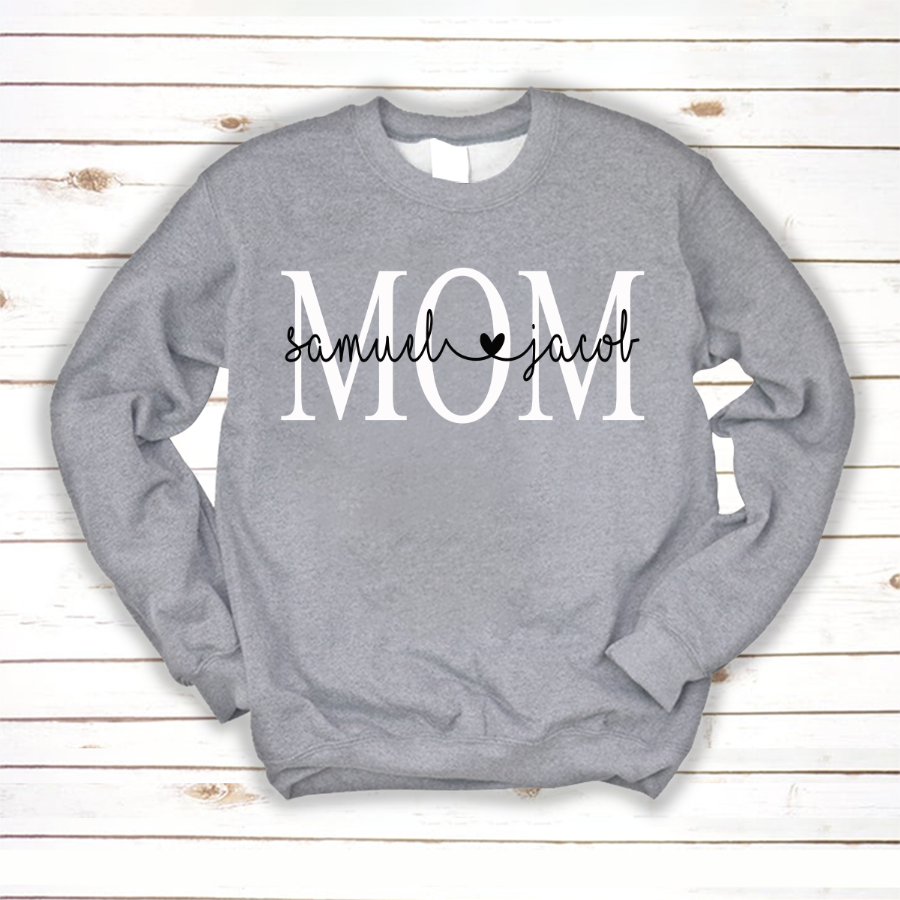 Personalized Mom Shirt Gift For Grandma Sweatshirt