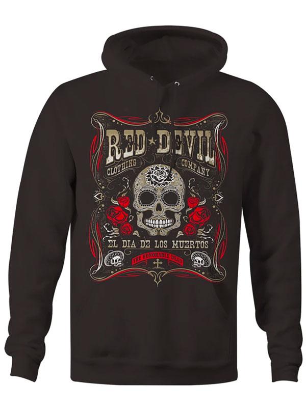 Unisex Dia De Los Muertos Hoodie By Red Devil Clothing