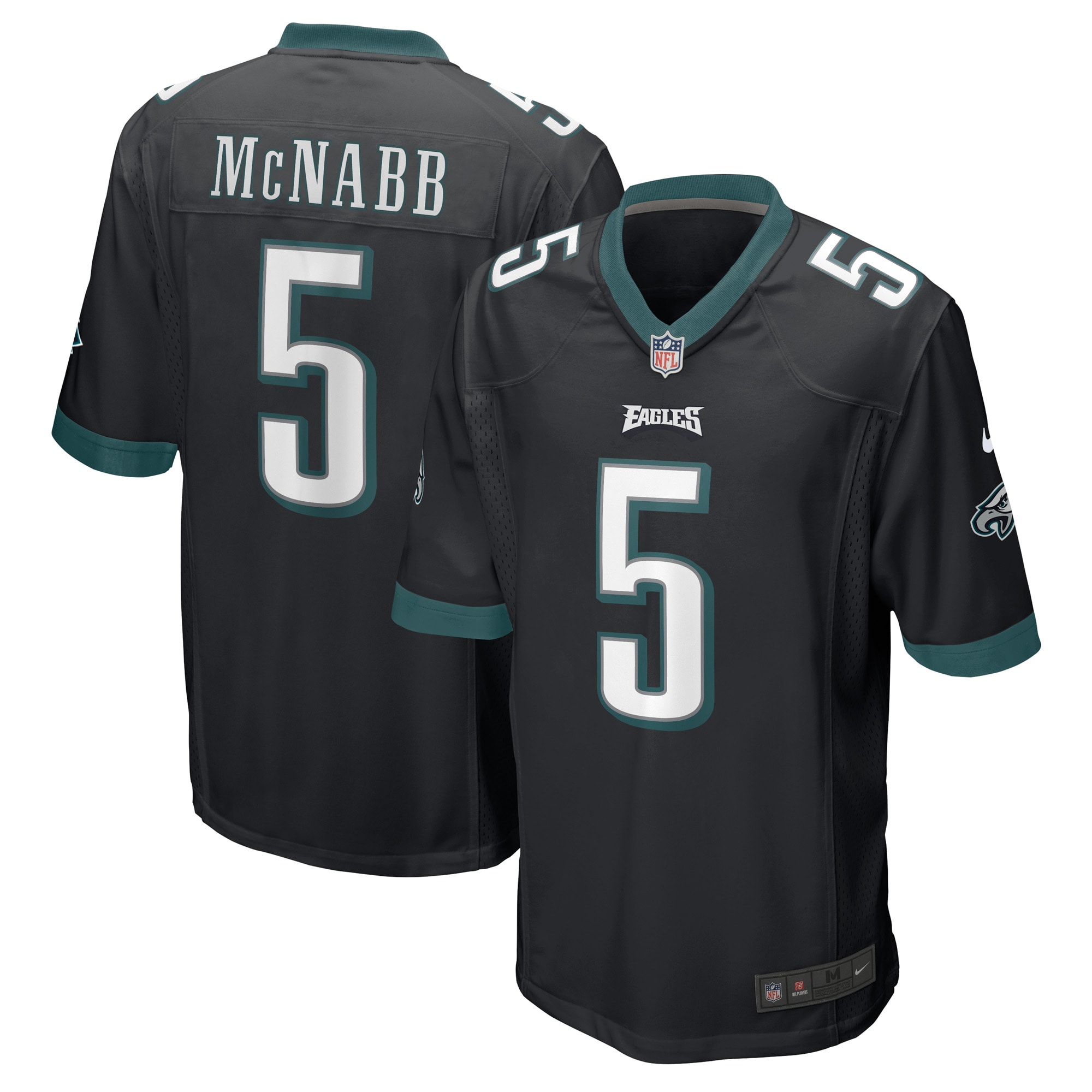 Donovan McNabb Philadelphia Eagles Retired Player Jersey – Black