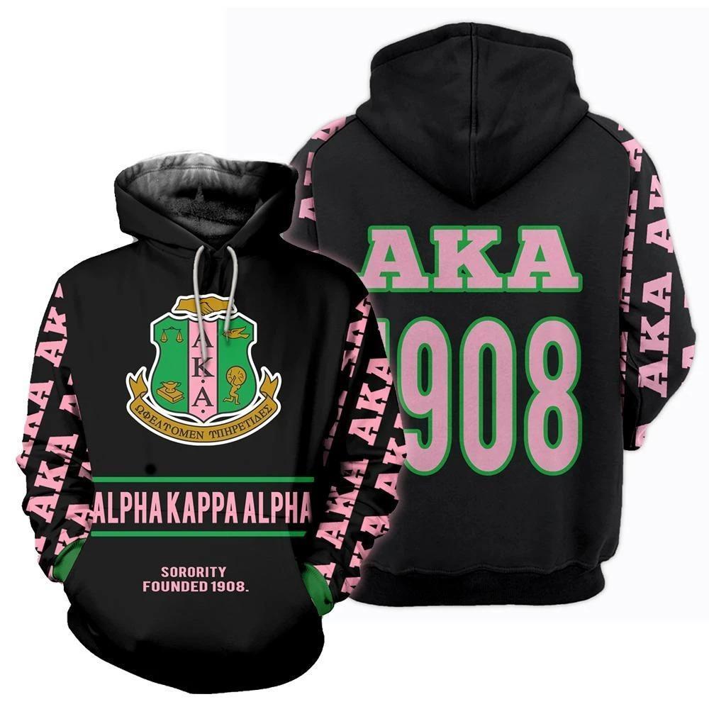 Alpha Kappa Alpha Hoodie Nick Style