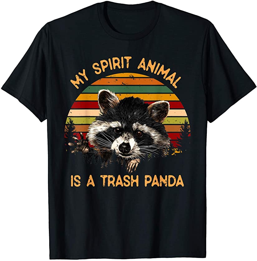 Vintage My Spirit Animal Is A Trash Panda T-shirt T-Shirt