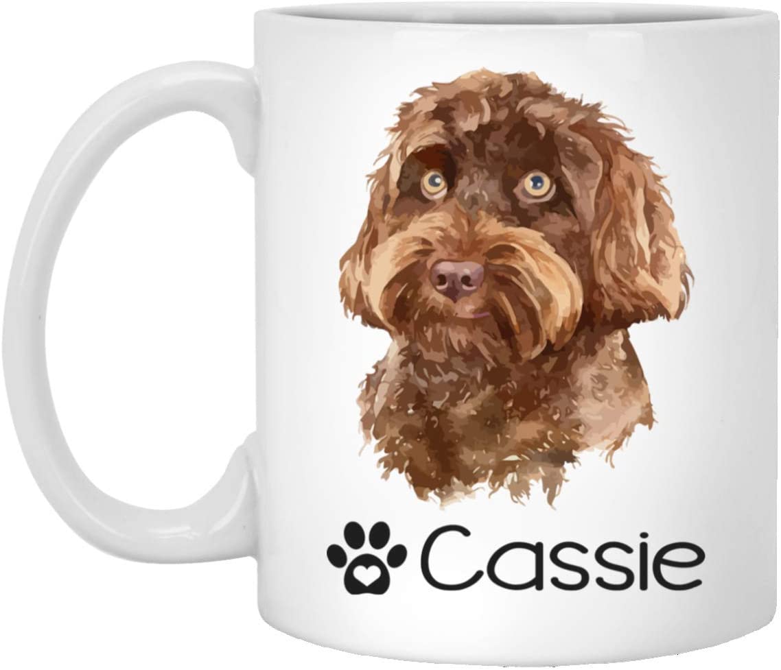 Personalized Cockapoo Dog Mug – Pet Owner Gifts For Women – Gifts For Dog Lover – Cockapoo Mom Dad Mugs – Dog Cups 11Oz