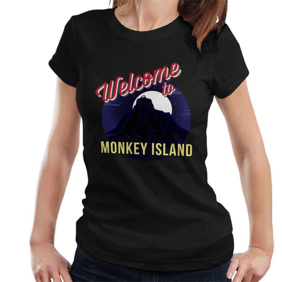 Welcome To Monkey Island Women’s T-Shirt