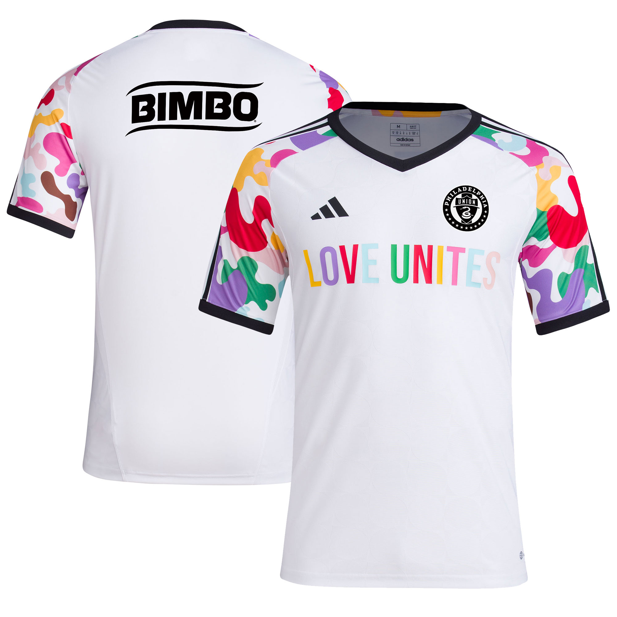 Philadelphia Union 2023 Pride Pre-Match Top – White